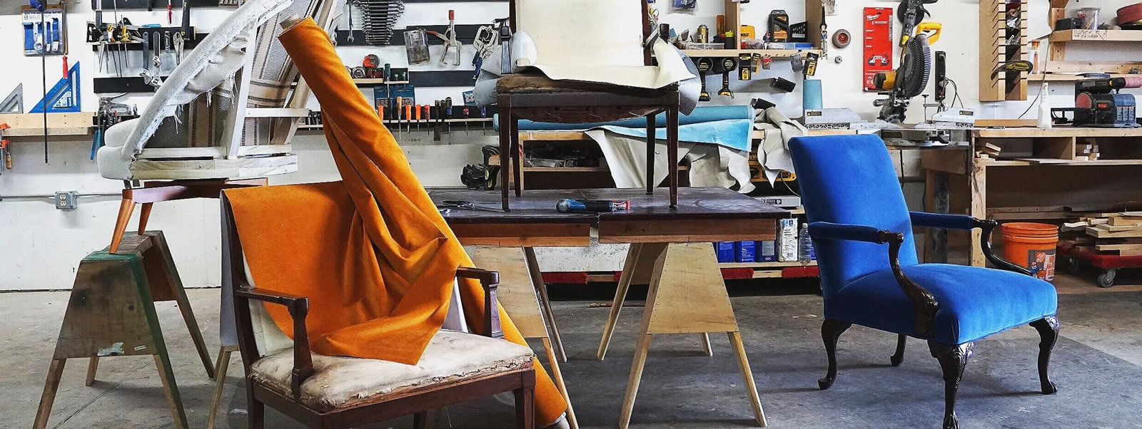 Photo of upholstery shop in Las Vegas